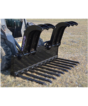 Universal Skid Mount Manure / Silage Grapples