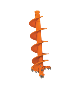 Severe Rock Ripper Augers | 1/2" Thick Single Flight