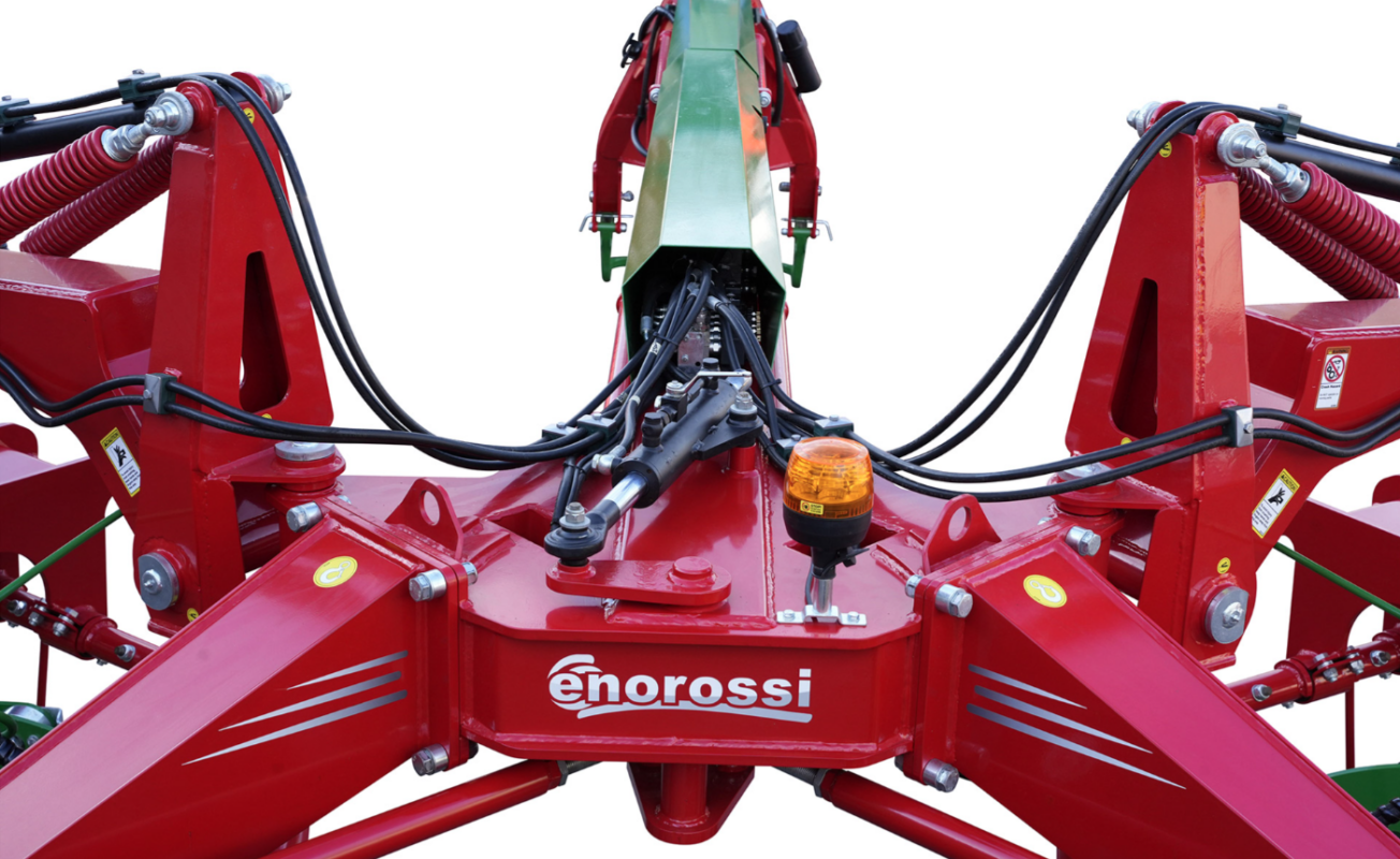 ERCR-85 - Beaver Valley Supply - Enorossi Twin Basket Rake | 80 HP Min ...