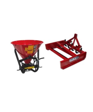 Tar River Dual Edge Grader Levelers & Seeder-Spreaders